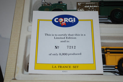 Corgi 97331 La France Fire Vehicles Scottdale & South River Ltd Edition Boxed