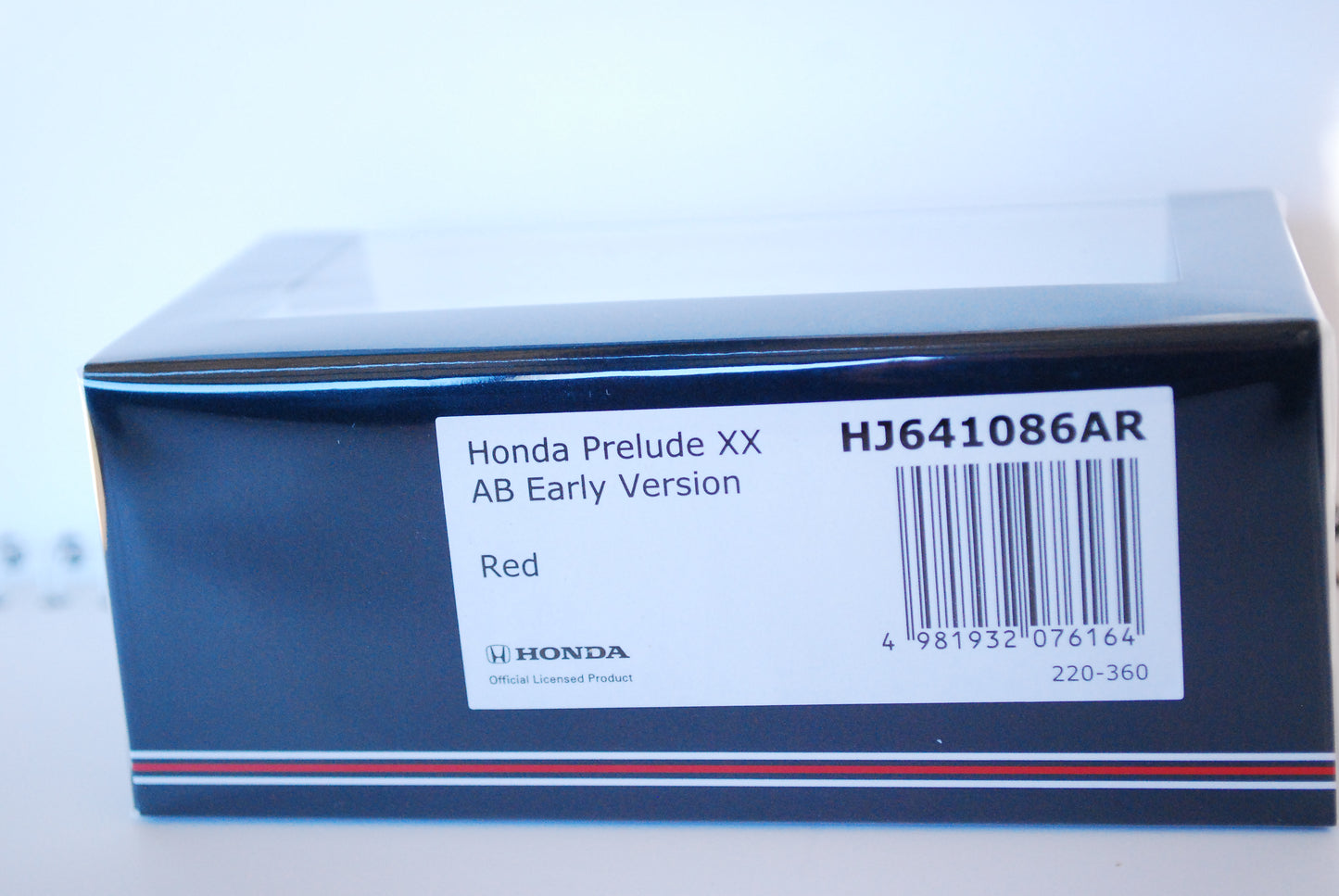 Hobby JAPAN HJ64 1/64 Honda Prelude XX AB Early Model Red HJ641086AR