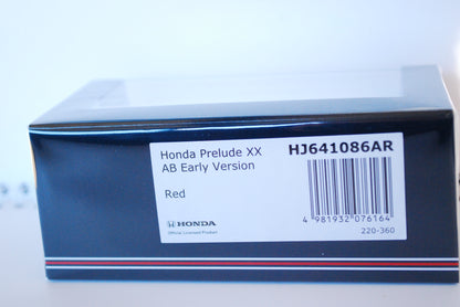 Hobby JAPAN HJ64 1/64 Honda Prelude XX AB Early Model Red HJ641086AR