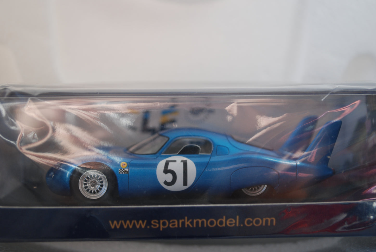 Spark 1/43 CD SP 66 No.51 24H Le Mans 1966 C. Laurent - J-C. Ogier S4595