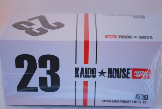 KAIDOHOUSE x MINI GT 1/64 Datsun KAIDO Fairlady Z MOTUL V3 KHMG064