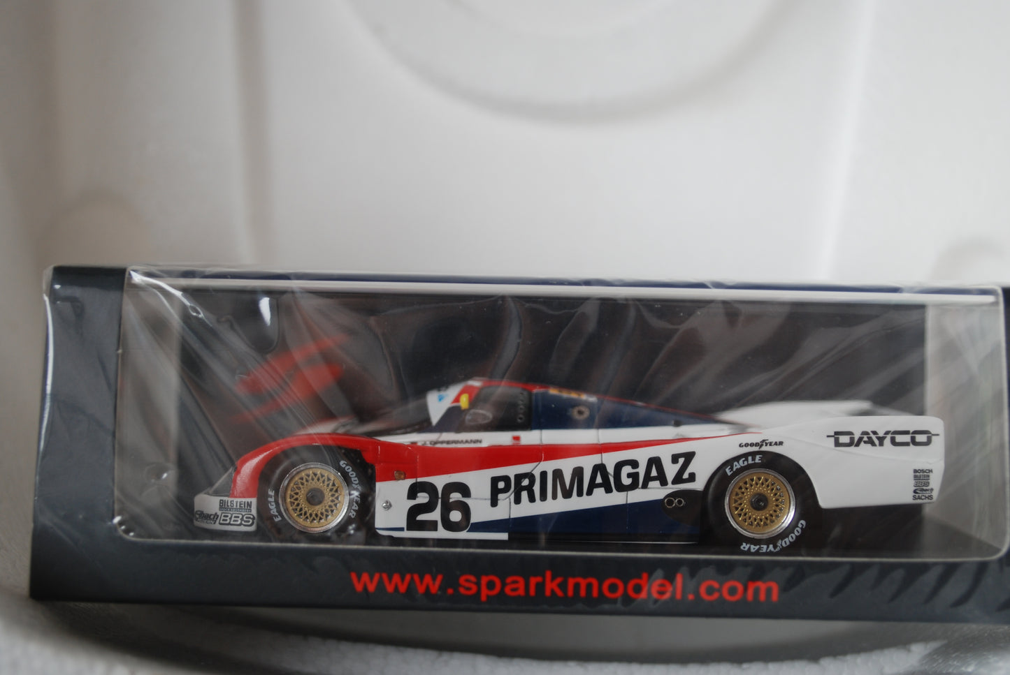 Spark 1/43 Porsche 962 C No.26 24H Le Mans 1990 M. Duez - H. Grohs - J. Oppermann S9884