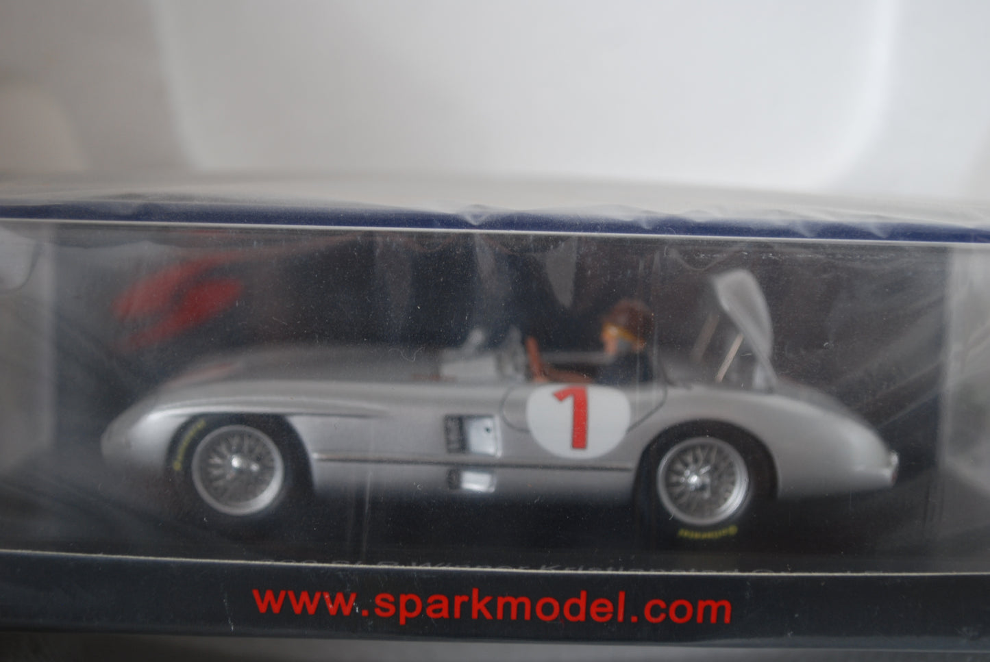 Spark 1/43 Mercedes Benz 300 SLR No.1 Winner Kristianstad Grand Prix 1955 Juan Manuel Fangio S5858