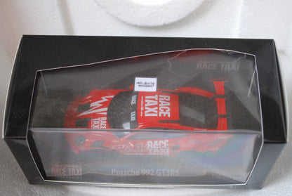 Minichamps 1/43 Porsche 992 GT3 RS 2023 Red Getspeed Race Taxi