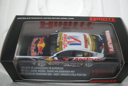 Biante 1/43 Holden ZB Commodore S Van Gisbergen #97 2021 MT Panorama 500 race 1 Winner