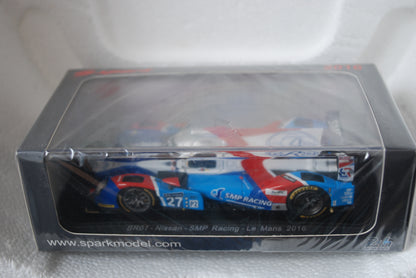 Spark 1/43 BR01 - Nissan #27 - SMP Racing - Le Mans 2016 - Nicolas Minassian - Maurizio Mediani - Mikhail Aleshin S5112