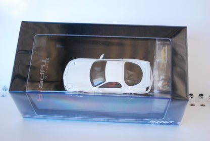 1/64 Mazda RX-7 (FD3S) SPIRIT R TYPE A w/Engine Display Model Pure White