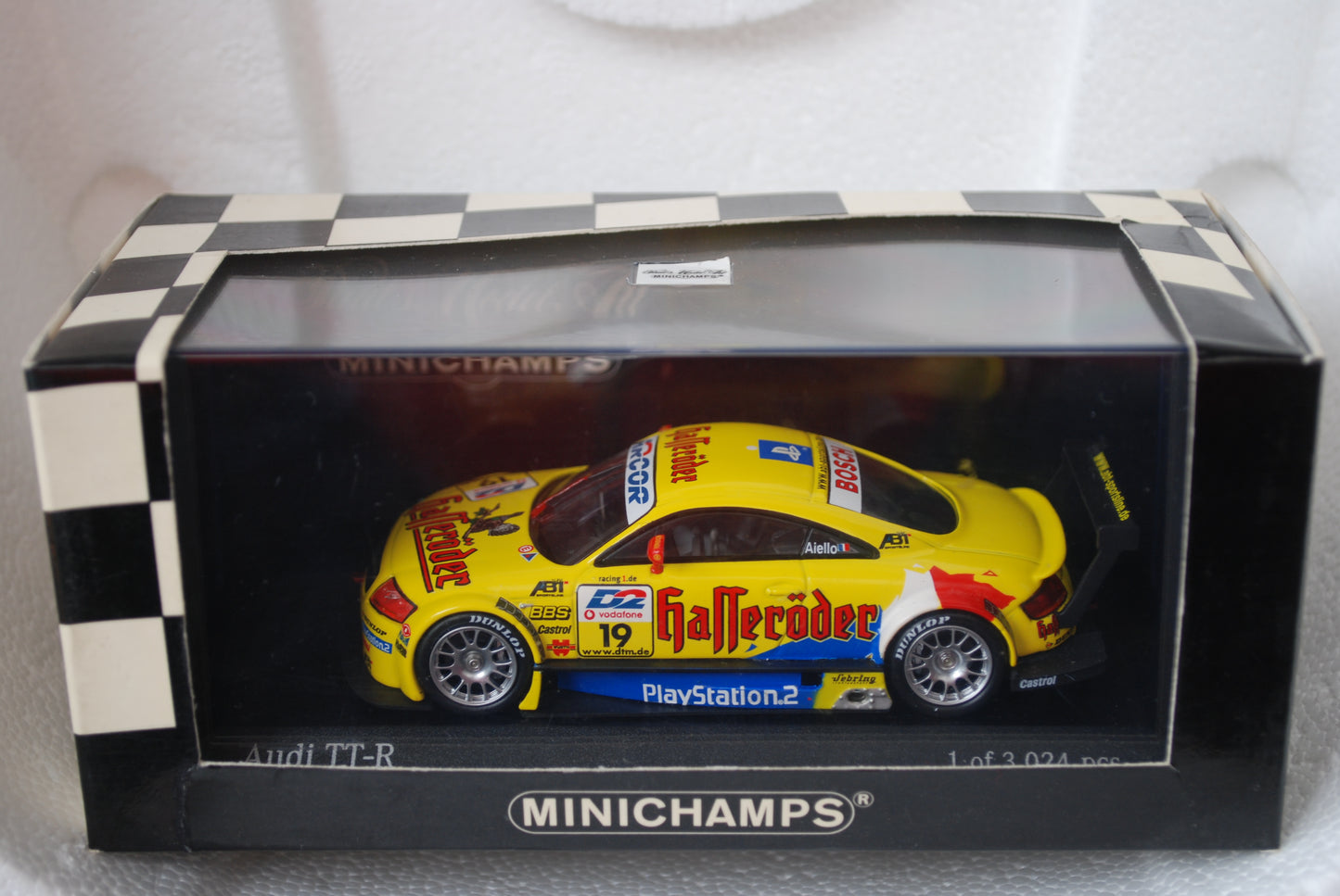 Minichamps 1/43 Audi TT-R DTM 2001 Team Abt Sportsline