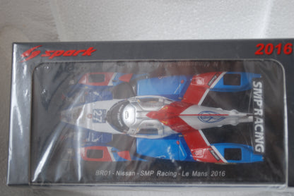 Spark 1/43 BR01 - Nissan #27 - SMP Racing - Le Mans 2016 - Nicolas Minassian - Maurizio Mediani - Mikhail Aleshin S5112