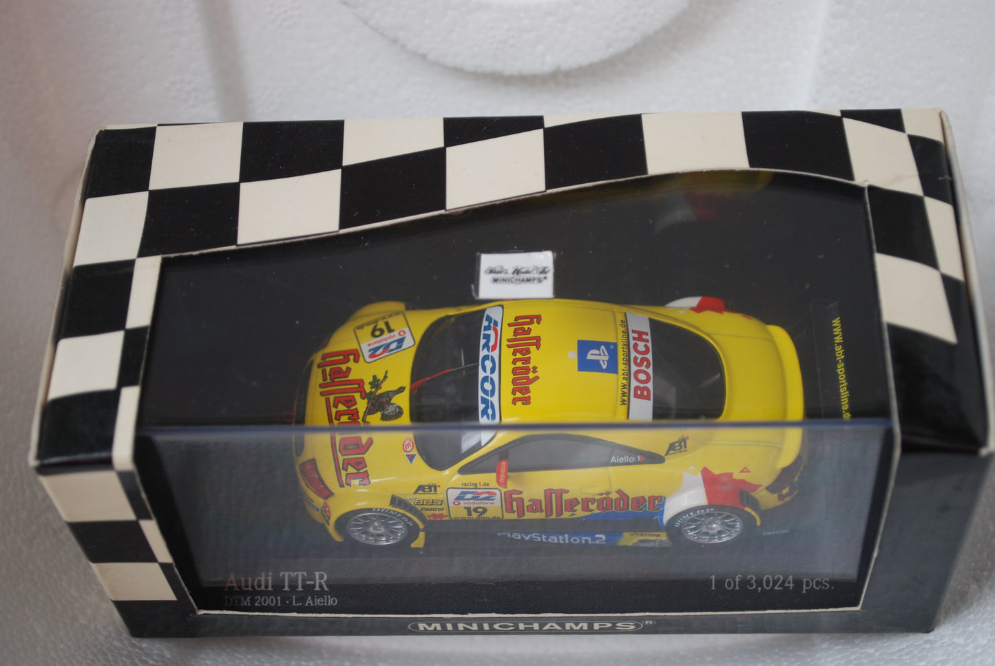 Minichamps 1/43 Audi TT-R DTM 2001 Team Abt Sportsline