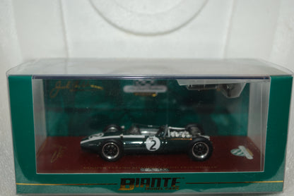Biante 1/43 1960 Cooper #2 Sir Jack Brabham Belgium GP Winner BR43702B