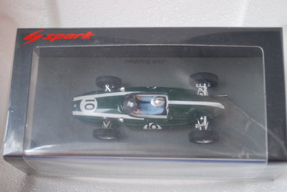 Spark 1/43 Cooper T55 No.10 6th Dutch GP 1961 Jack Brabham S8069