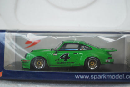 Spark 1/43 Spark 1/43 Porsche 911 Carrera RSR 3.0 No.4 Laguna Seca IMSA GT 1974 H. Haywood - B. Webbe Limited 300 US148