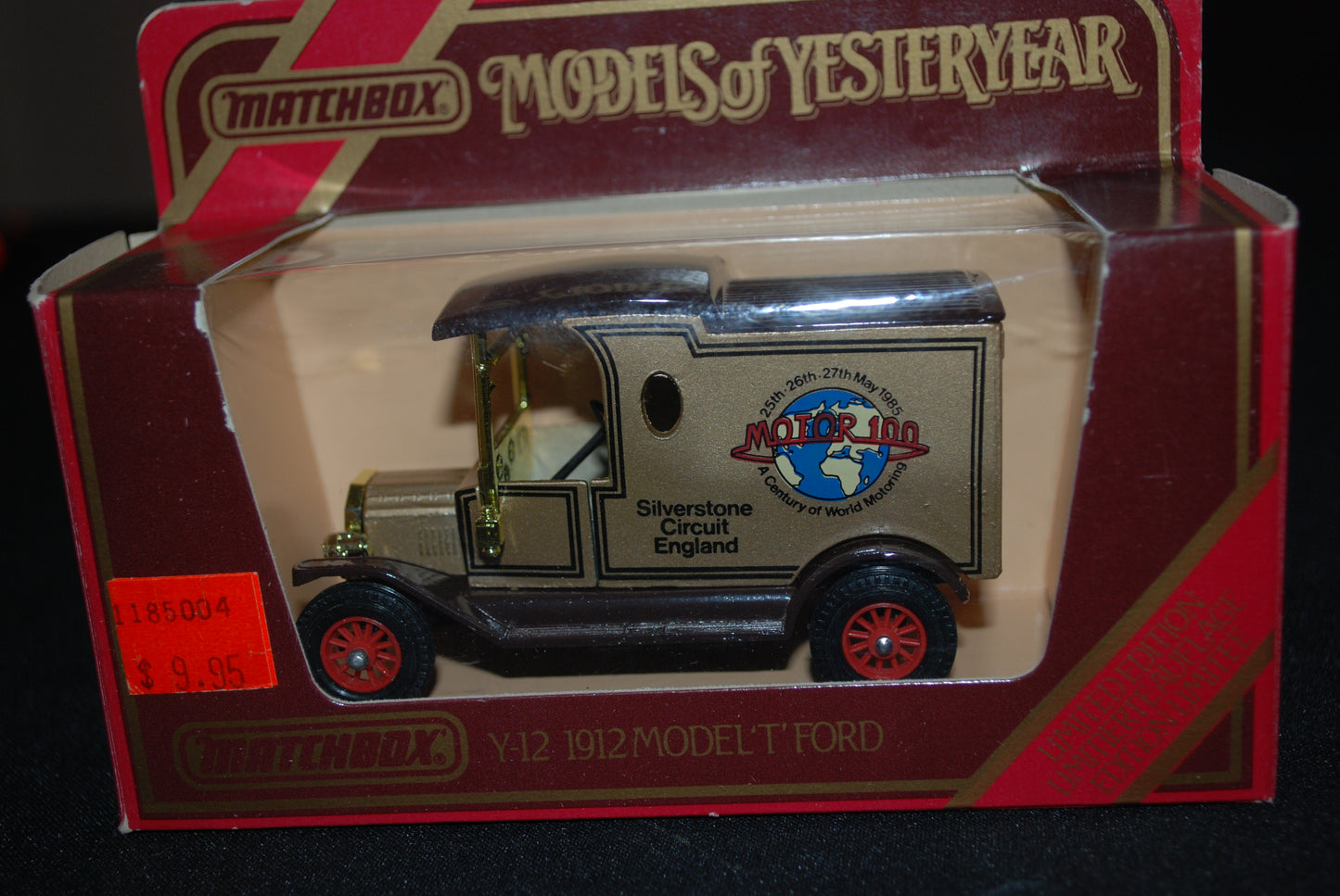 Matchbox Models of Yesteryear Y-12 1912 Model T Ford - Motor 100 Silverstone