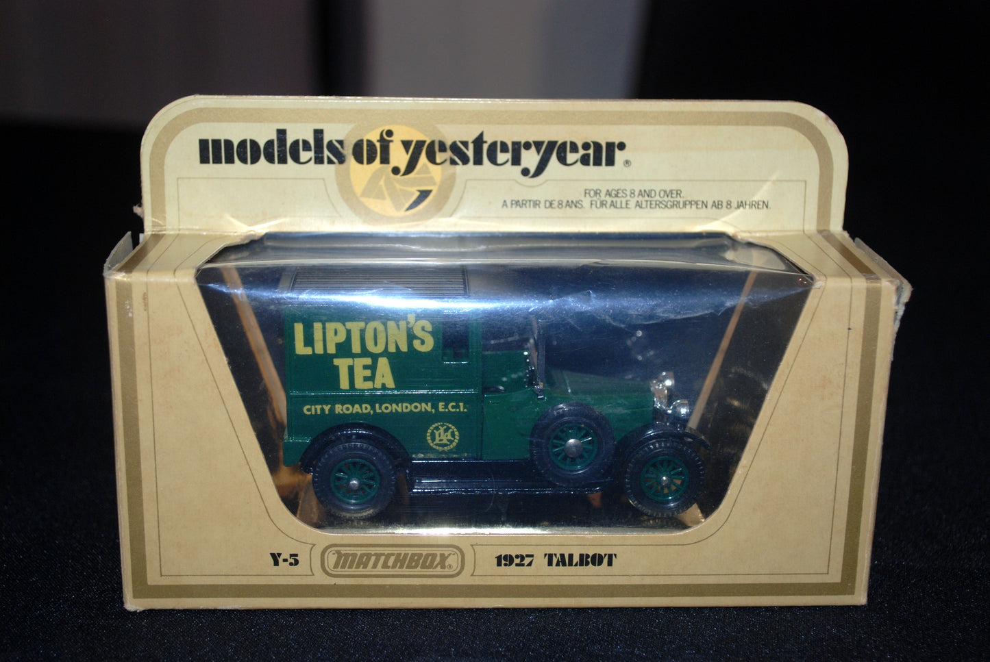 Matchbox "Models of Yesteryear" (Y5-4-2) 1927 Talbot Van Lipton’ Tea