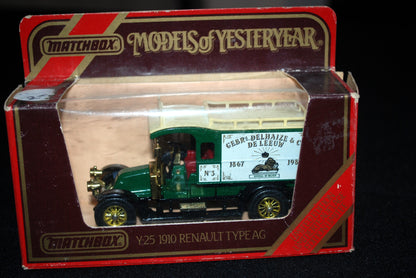 Matchbox Models Of Yesteryear Y-25 1910 Renault Type AG