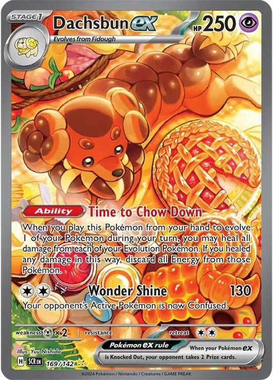 Dachsbun ex - 169/142 - Special Illustration Rare - Stellar Crown