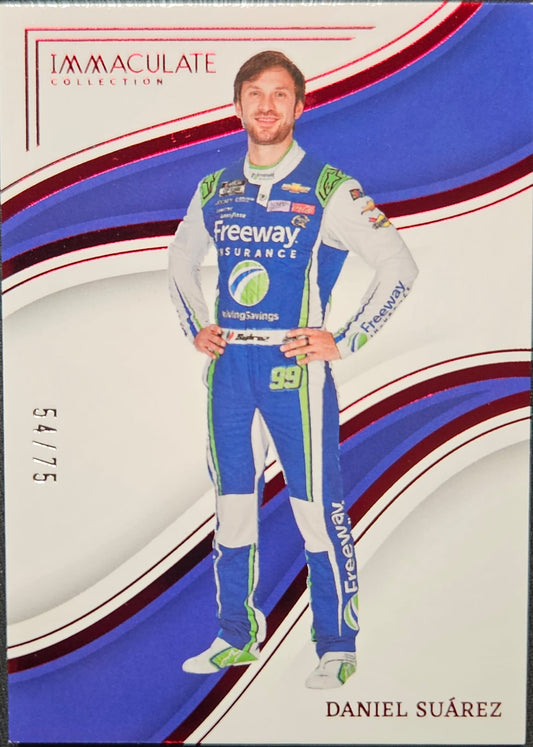 Daniel Suarez - No.13 - Panini Chronicles Immaculate Collection Racing 2023 - 54/75