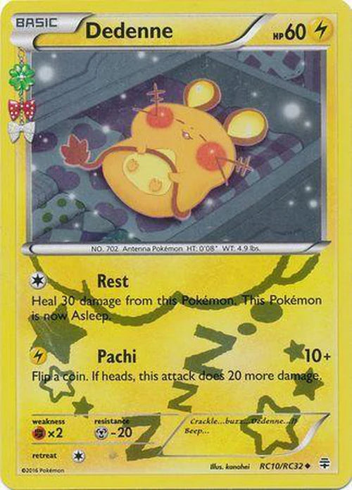 Dedenne - RC10/RC32 - Holo - Radiant Collection - Generations