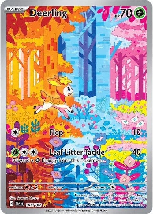 Deerling - 165/162 - Illustration Rare - Temporal Forces