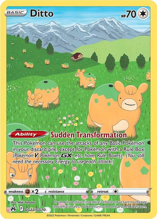 Ditto - GG22/GG70 - Crown Zenith - Galarian Gallery