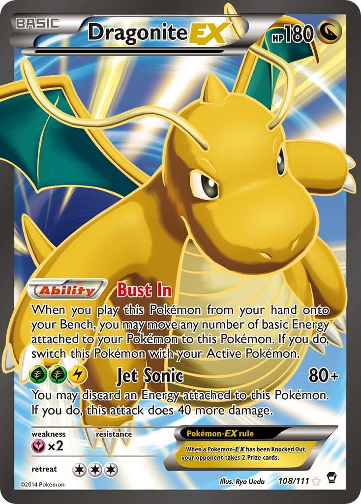 Dragonite ex - 108/111 - Ultra Rare - Furious Fists