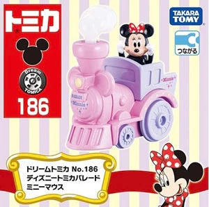 Dream Tomica No.186 Disney Tomica Parade Minnie Mouse