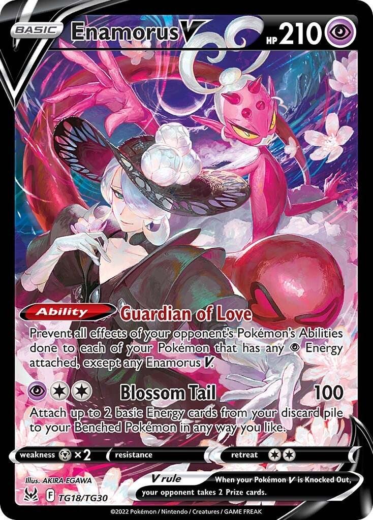 Enamorus V - TG18/TG30 - Ultra Rare - Lost Origin