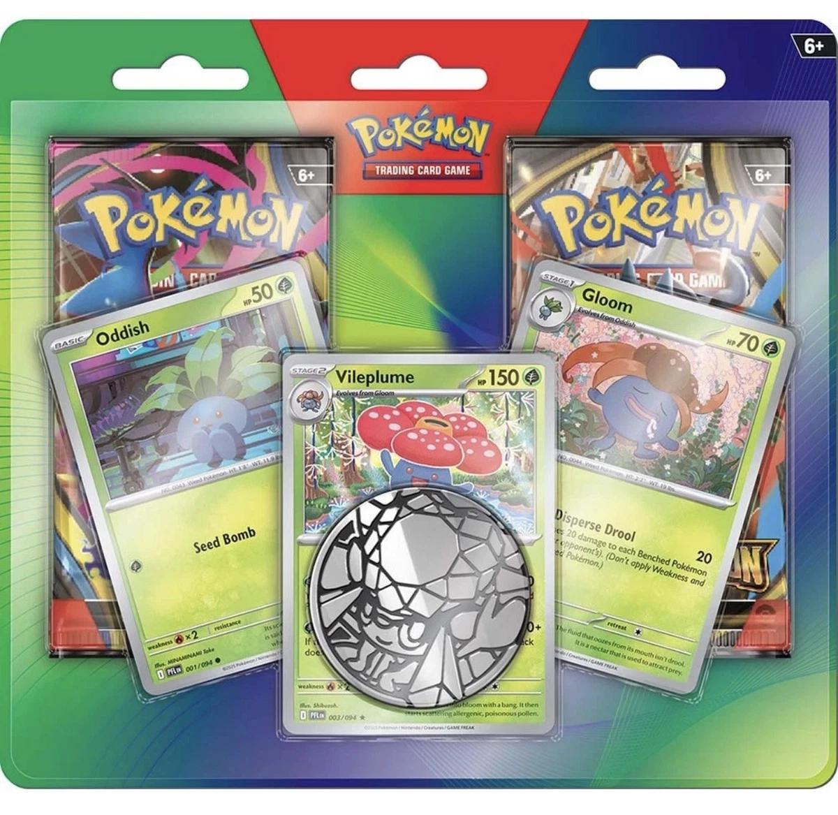 Enhanced 2-Pack Blister: Oddish Vileplume Gloom Phantasmal Flames
