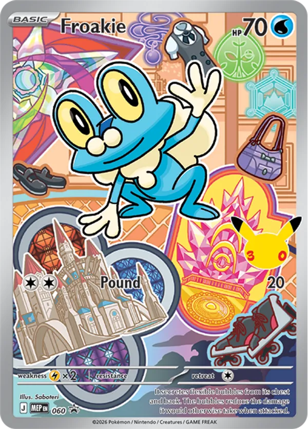 Chespin, Fennekin, Froakie - First Partners Illustration Series 3 Promos - Set of 3
