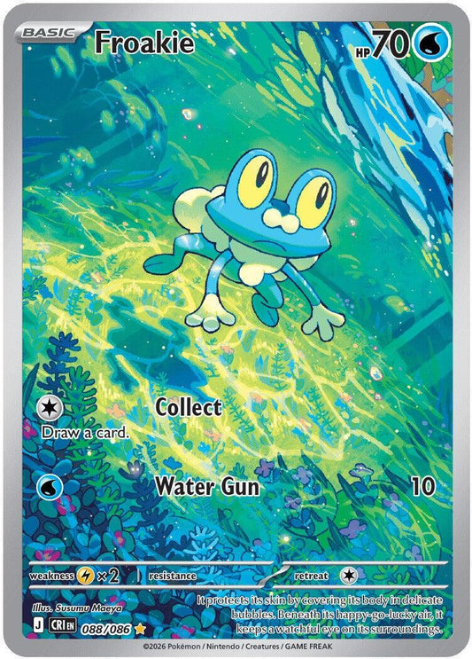 Froakie - 088/086 - Illustration Rare - Chaos Rising