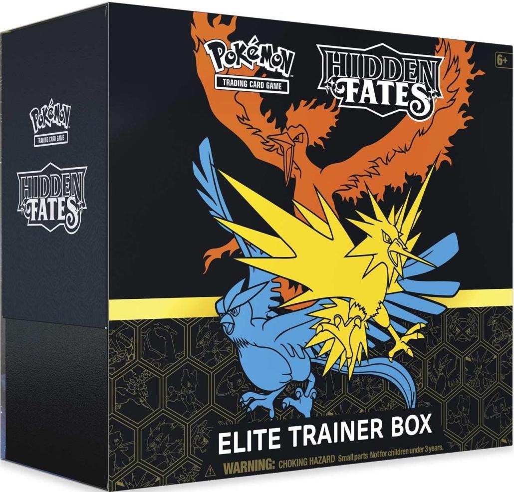 Hidden Fates Elite Trainer Box + Plastic Case
