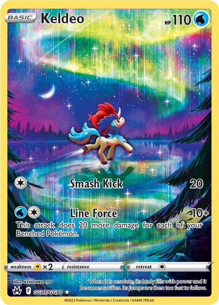Keldeo - GG07/GG70 - Ultra Rare - Crown Zenith