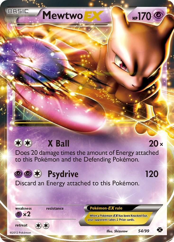 Mewtwo ex - 54/113 - Ultra Rare - Legendary Treasures