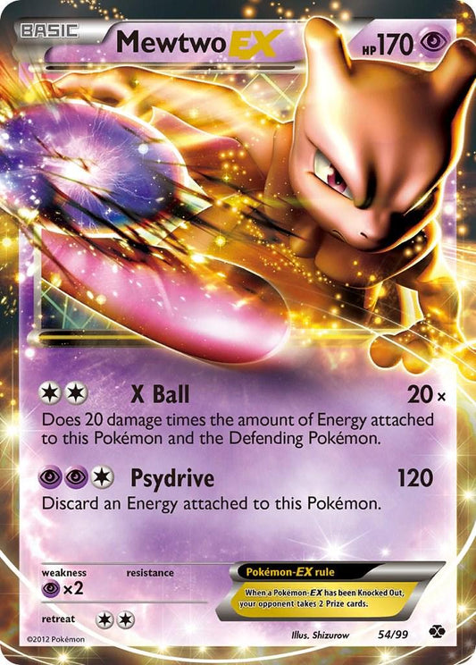 Mewtwo ex - 54/113 - Ultra Rare - Legendary Treasures