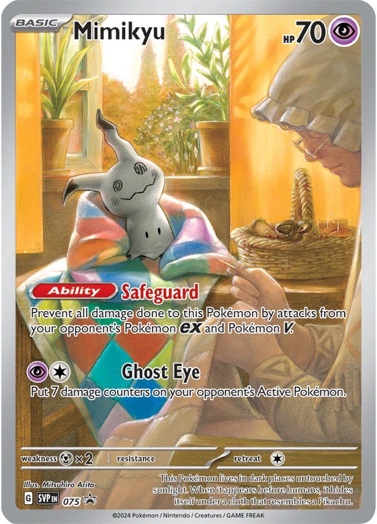 Mimikyu - 075 Promo - Black Star Promo
