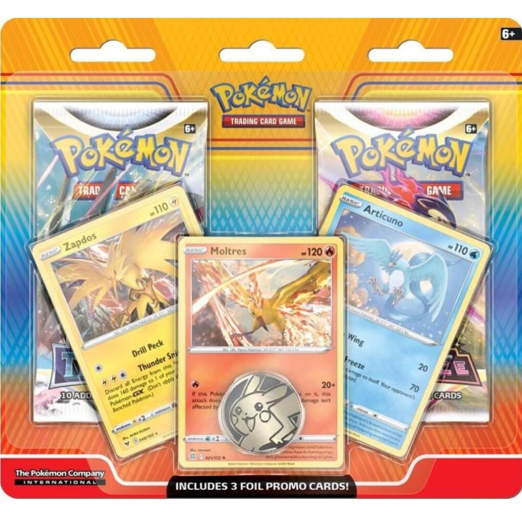 Enhanced 2-Pack Blister - Legendary Birds (Moltres Zapdos Articuno)