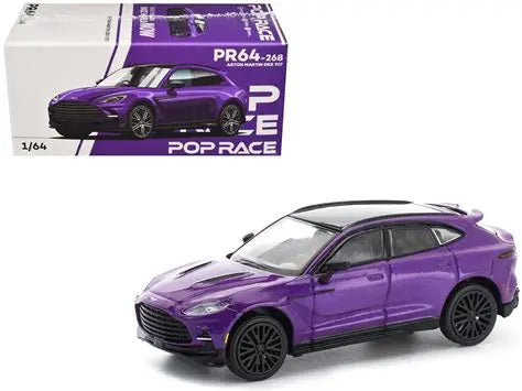Pop Race 1/64 Aston Martin DBX 707 Storm Purple New