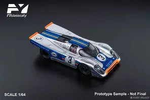 PORSCHE 917K #3 12H SEBRING WINNER ELFORD 1/64 DIECAST CAR BY FINCLASSICALLY FY