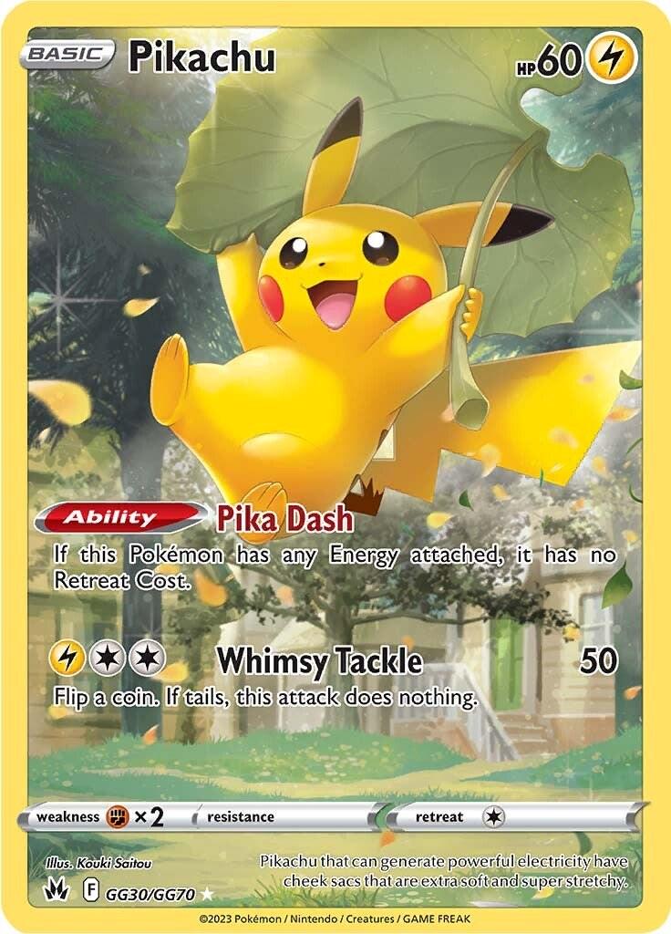 Pikachu - GG30/GG70 - Crown Zenith - Galarian Gallery