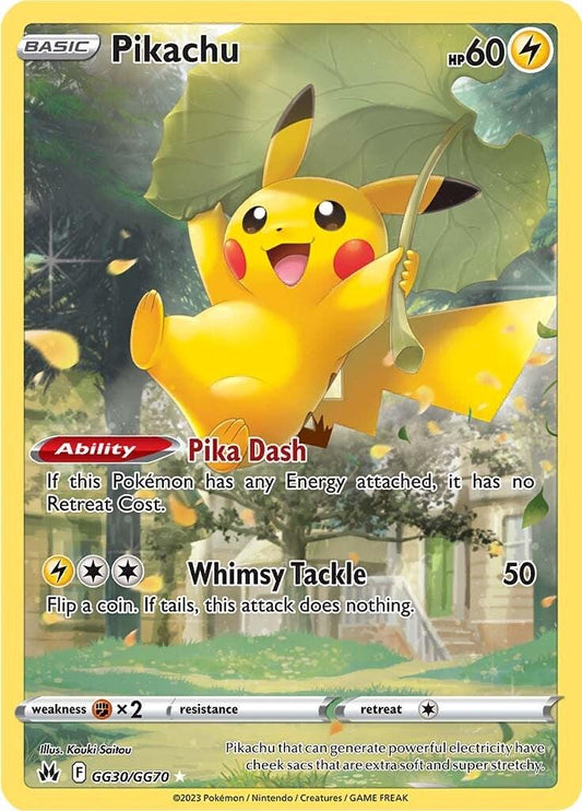 Pikachu - GG30/GG70 - Crown Zenith - Galarian Gallery