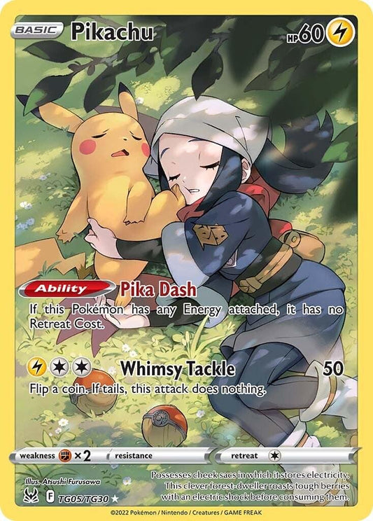 Pikachu - TG05/TG30 - Trainer Gallery - Ultra Rare - Lost Origin