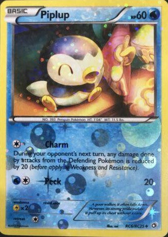 Piplup - RC6/RC25 - Holo Radiant Collection - Legendary Treasures