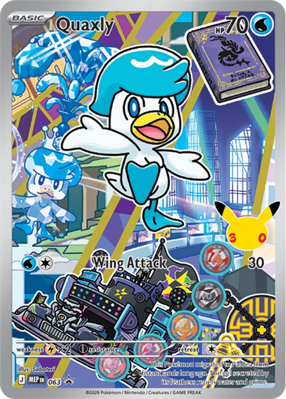 Sprigatito, Fuecoco, Quaxly - First Partners Illustration Series 3 Promos - Set of 3