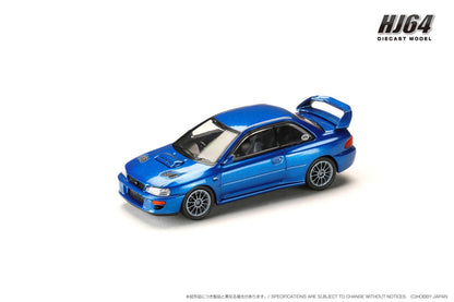 Hobby Japan Blue 2022 Subaru Impreza Prodrive P25 Prototype 1:64 Car HJ643041A