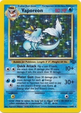 Vaporeon - 12/64 - Holo - Jungle