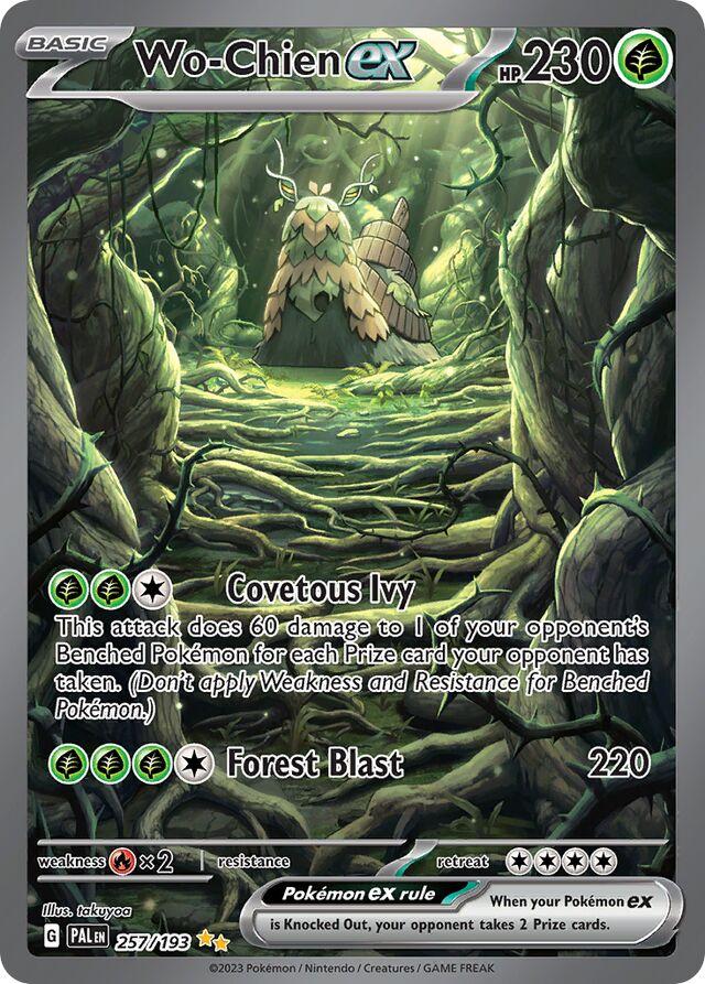 Wo-Chien ex - 257/193 - Special Illustration Rare - Paldea Evolved