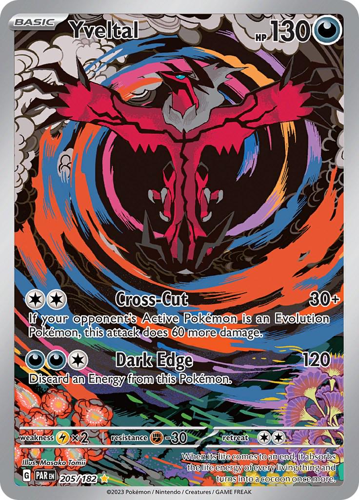 Yveltal - 205/182 - Illustration Rare - Paradox Rift