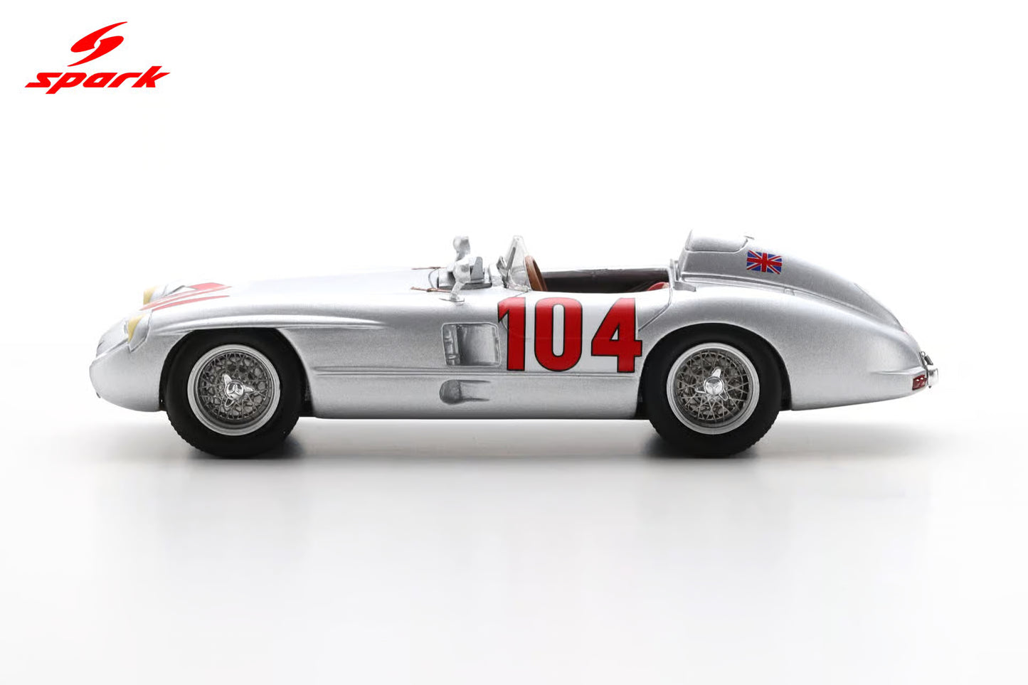 Spark Mercedes-Benz 300 SLR No.104 Winner Targa Florio 1955 Stirling Moss - Peter Collins 43TF55 - 1:43