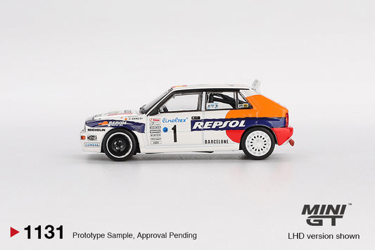 Mini GT Lancia Delta HF Integrale Evoluzione #1 1993 Rallye Monte-Carlo #1131 LHD